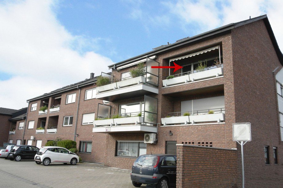 ... Ansicht - Balkon Wohnung Bocholt