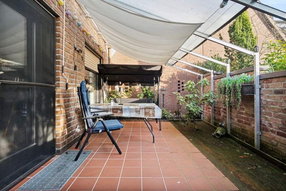 Ansicht - Terrasse Doppelhaush�lfte Bocholt