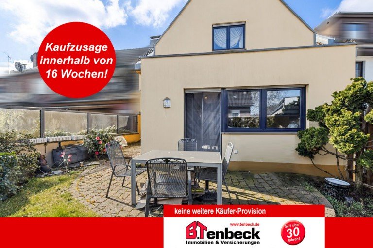 Garten-Terrasse Bocholt Wohnung Eigentumswohnung im Erdgeschoss mit Terrasse und pflegeleichtem Garten in City-Lage von Bocholt!