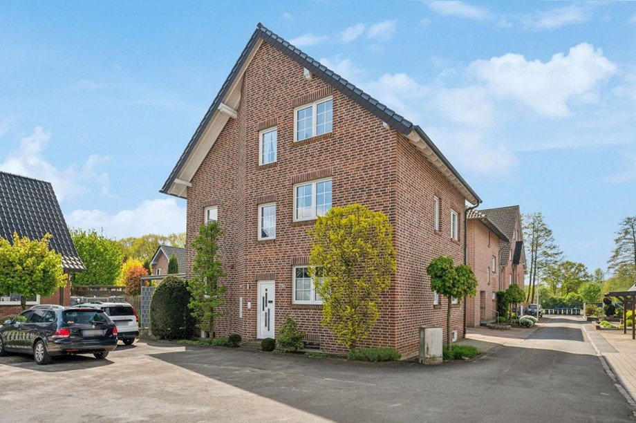 Ansicht des Hauses Wohnung Bocholt