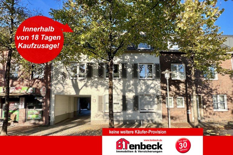 Ansicht des Hauses Bocholt Wohnung Modernisierte Eigentumswohnung im Zentrum von Bocholt!