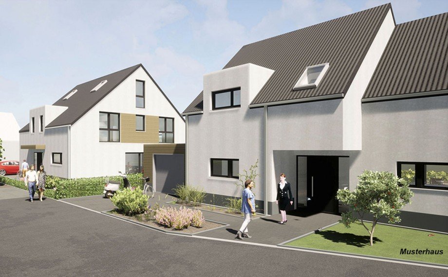 Ansicht - Animation Einfamilienhaus Bocholt