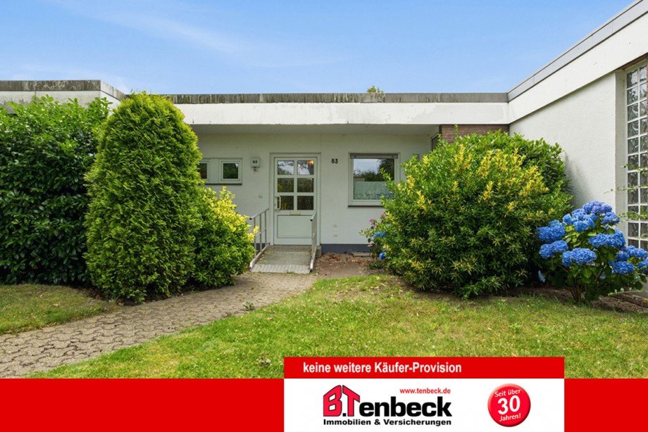 Ansicht des Hauses Bungalow Bocholt