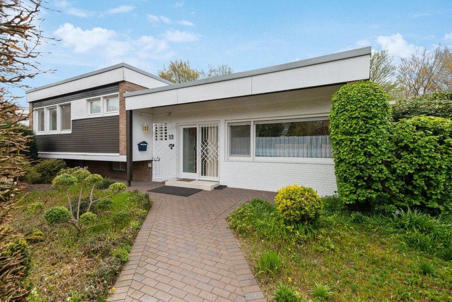 Ansicht des Hauses Bungalow Bocholt