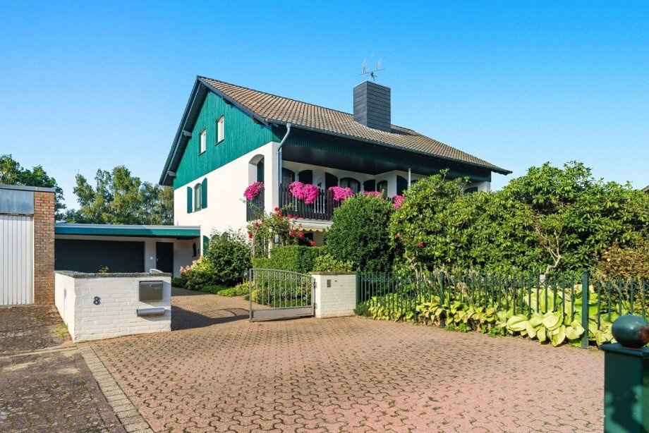 Ansicht - Eingang Einfamilienhaus Bocholt