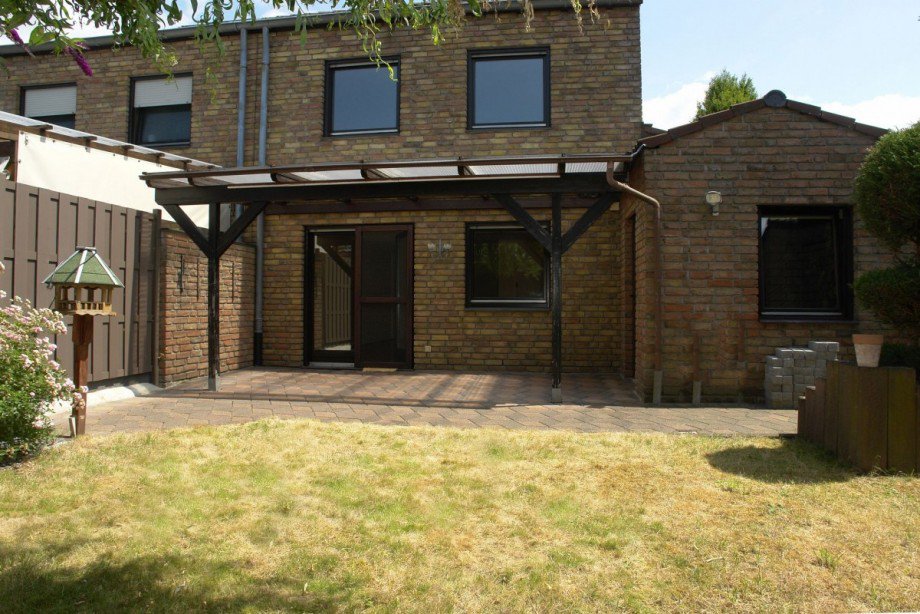 ... Garten Doppelhaush�lfte Bocholt