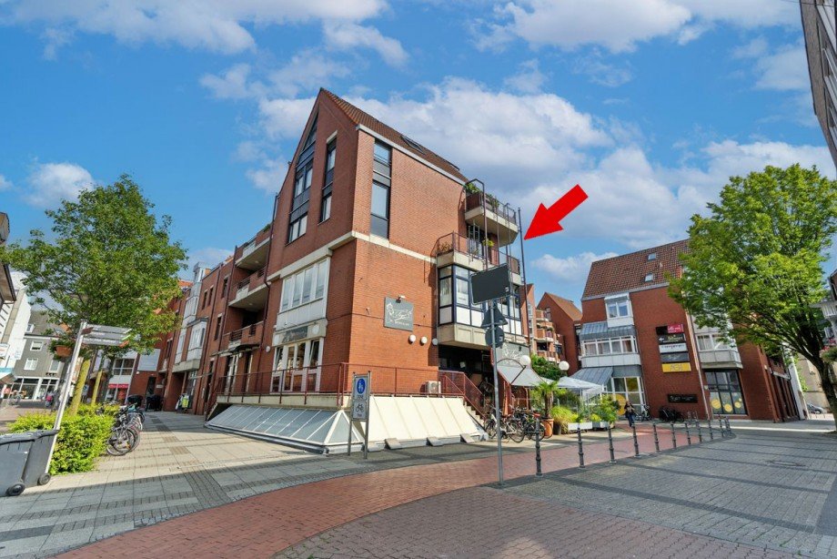 Ansicht des Hauses Wohnung Bocholt