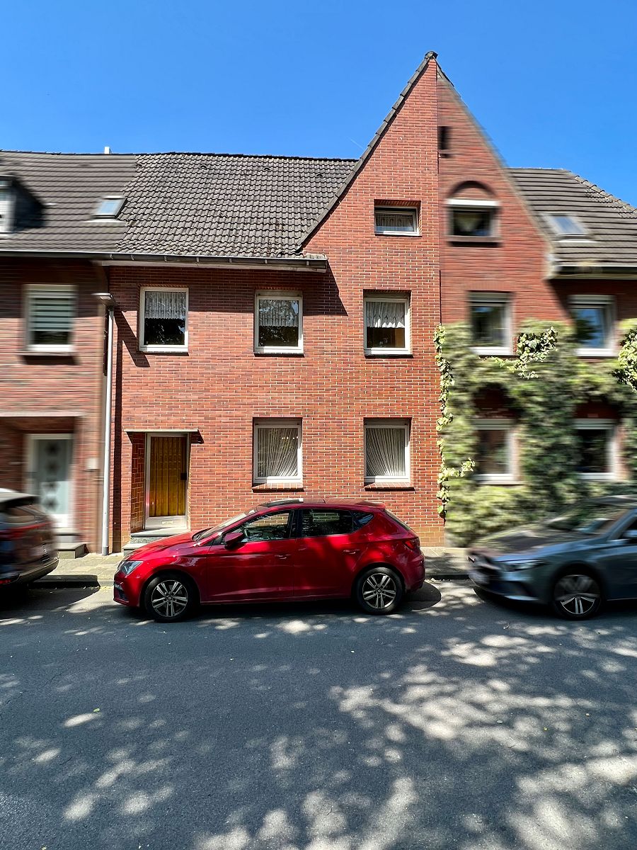 Ansicht vorne Reihenmittelhaus Bocholt