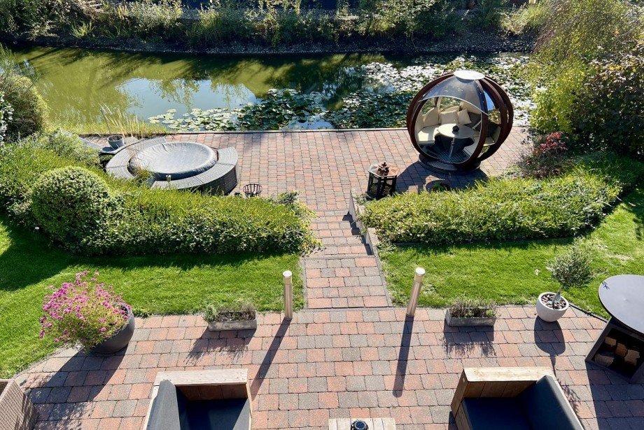 Aussicht - Dachterrasse Einfamilienhaus Borken