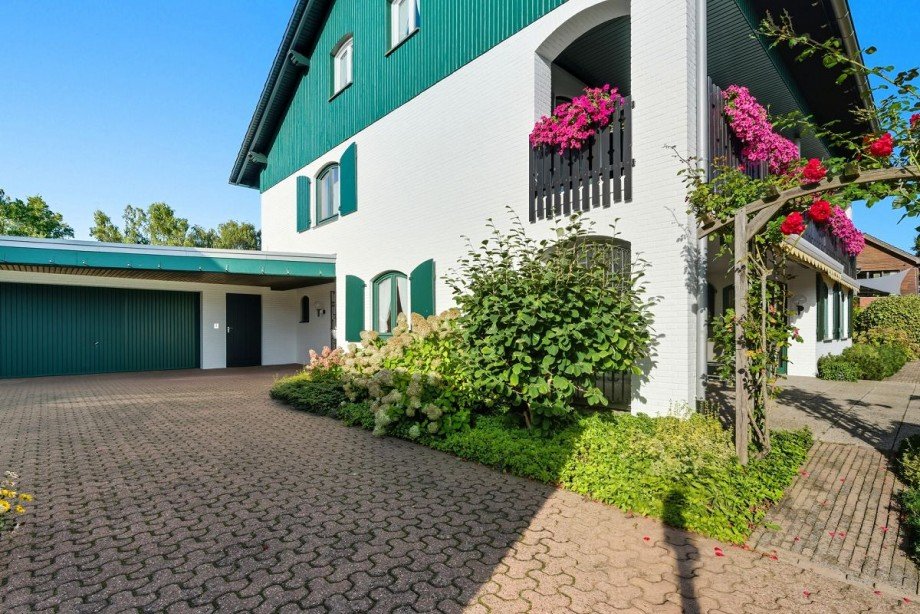 Ansicht - Eingang Einfamilienhaus Bocholt