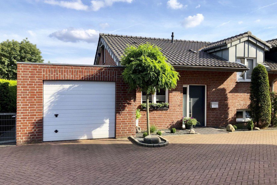 ... Ansicht Doppelhaush�lfte Bocholt
