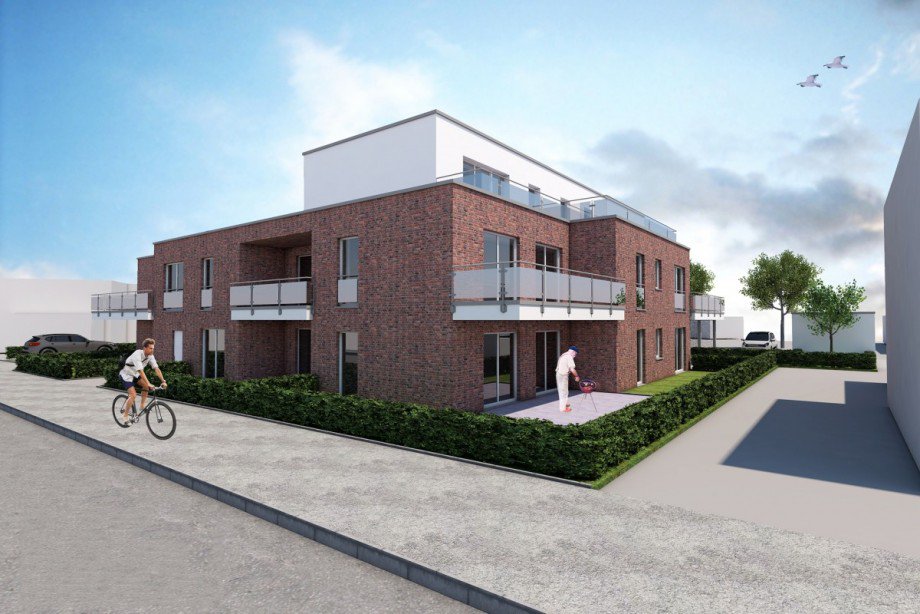 Ansicht des Hauses Wohnung Isselburg