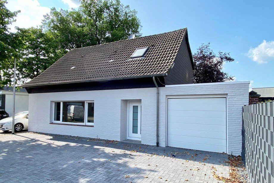 Ansicht - Eingang Einfamilienhaus Bocholt