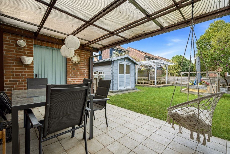 Ansicht - Terrasse Doppelhaush�lfte Bocholt