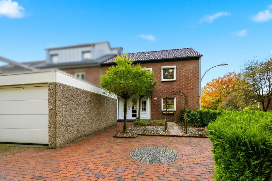 Ansicht des Hauses Reihenendhaus Bocholt