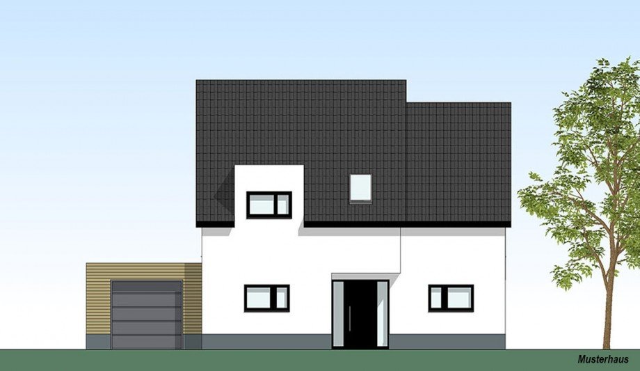 Ansicht West Einfamilienhaus Bocholt