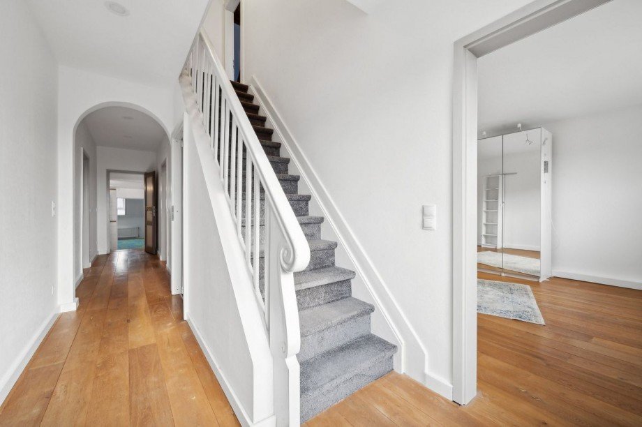Treppe zum Dachgeschoss Einfamilienhaus Bocholt
