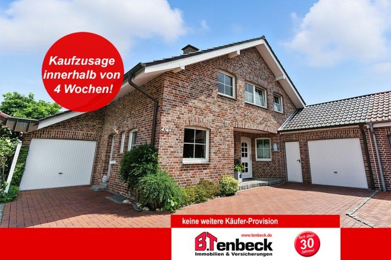 Ansicht des Hauses Bocholt Einfamilienhaus Freistehendes Einfamilienhaus mit Einliegerwohnung, gelegen in einer ruhigen Sackgasse von Bocholt!
