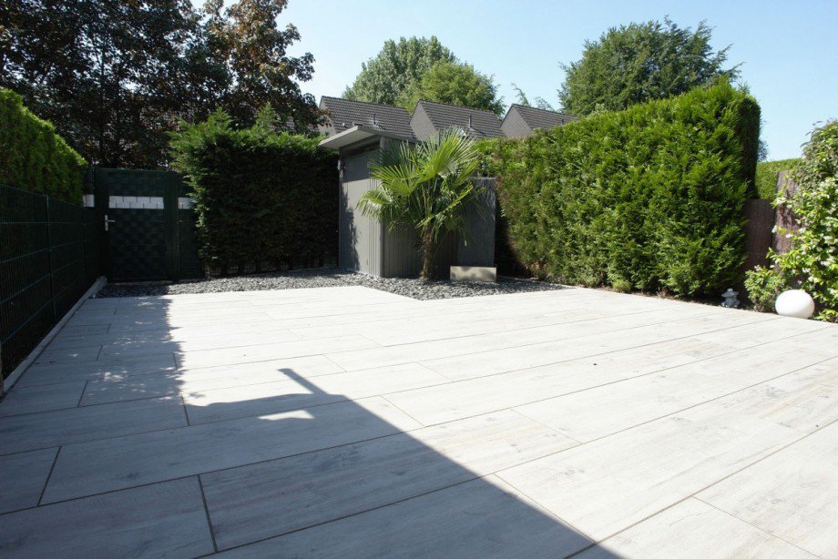 ... Terrasse - Gartenhaus Reihenmittelhaus Bocholt
