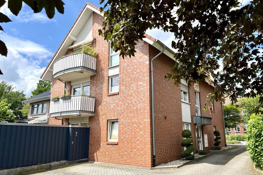 Ansicht des Hauses Wohnung Bocholt