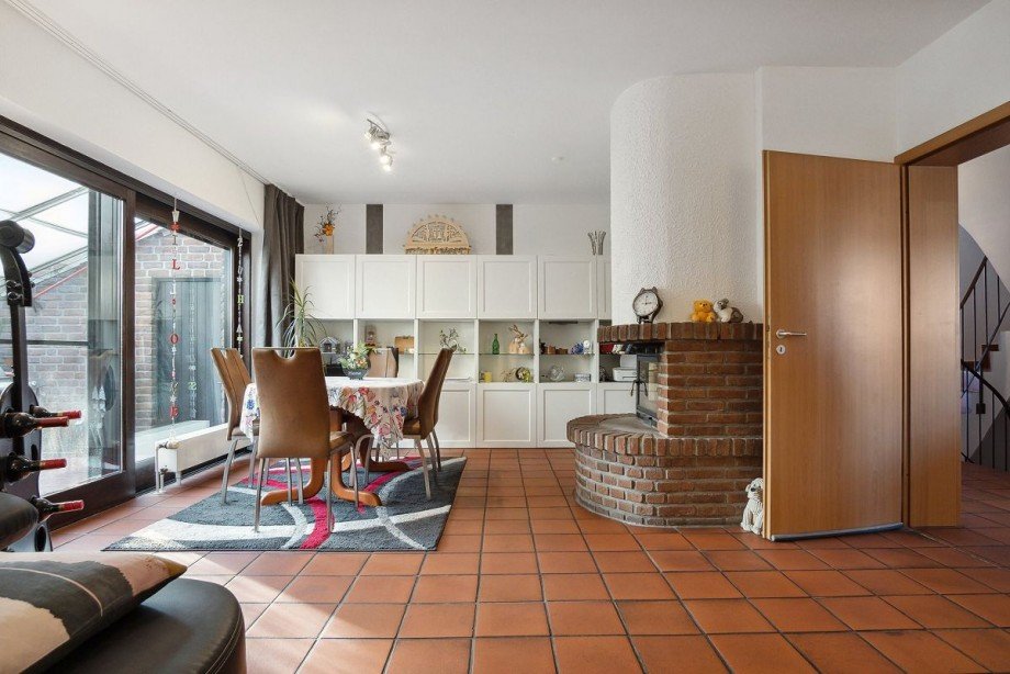EG - Wohnen-Essen mit Kamin Doppelhaush�lfte Bocholt