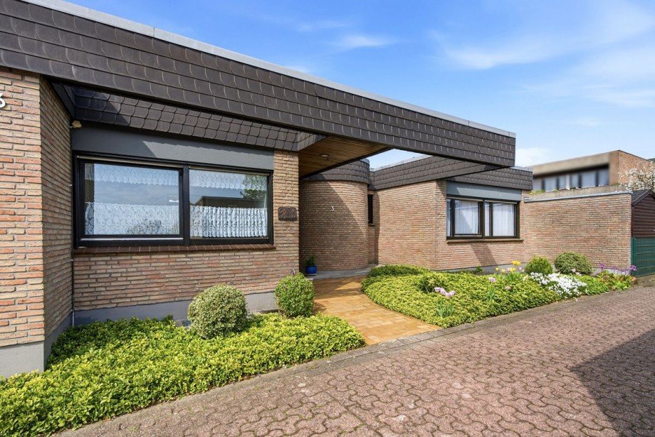 Ansicht des Hauses Bungalow Bocholt