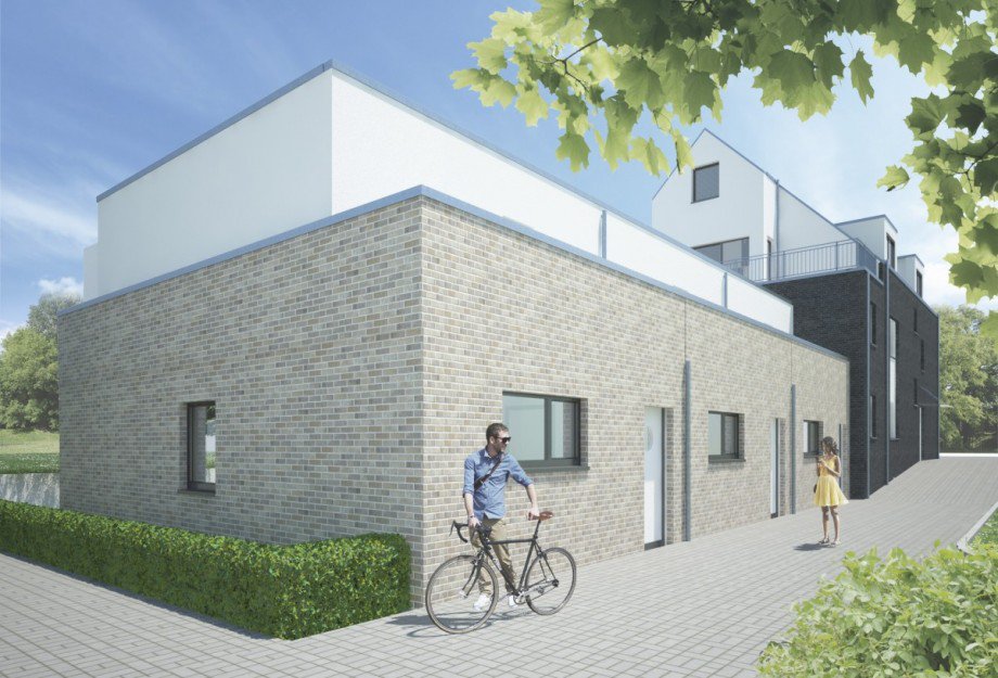 ... Ansicht Reihenmittelhaus Bocholt