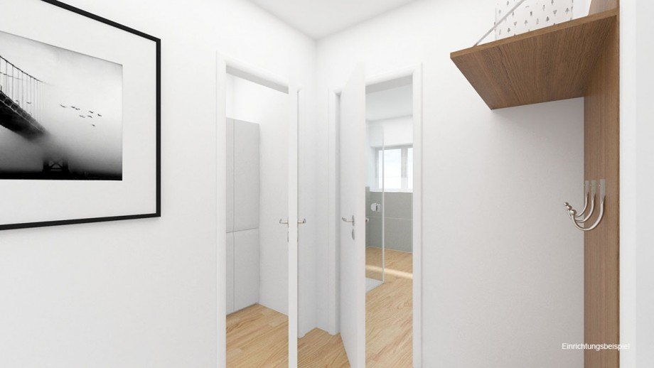 Einrichtungsbeispiel - Flur Wohnung Bocholt