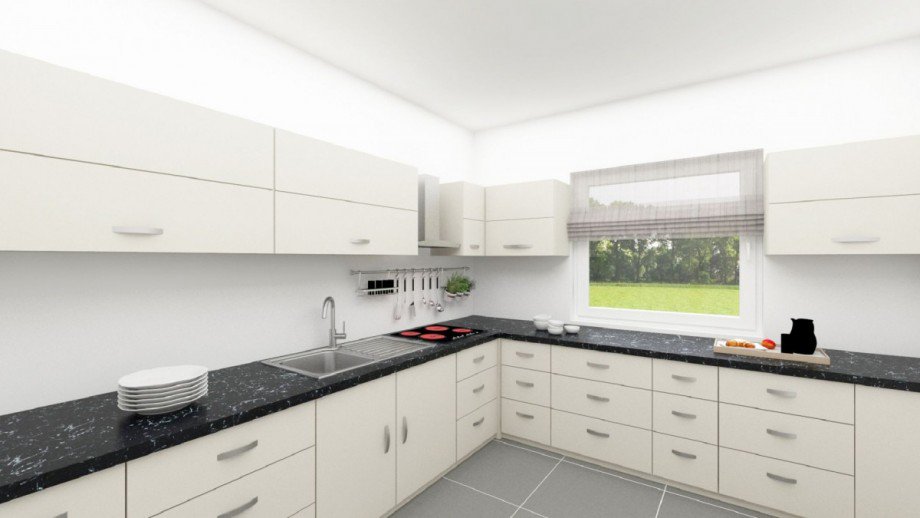 Beispiel - K�che Reihenmittelhaus Bocholt