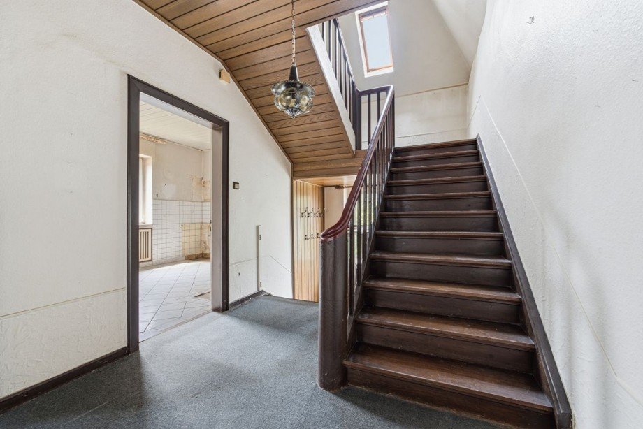 Treppe zum Dachgeschoss Einfamilienhaus Bocholt