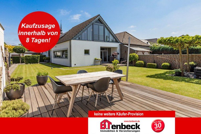 Sommerimpressionen Hamminkeln Einfamilienhaus Architektenhaus in ruhiger Anliegerstra�e von Hamminkeln-Ringenberg!