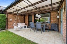 Ansicht - Terrasse Doppelhaush�lfte in ruhiger Sackgassenlage von Bocholt!