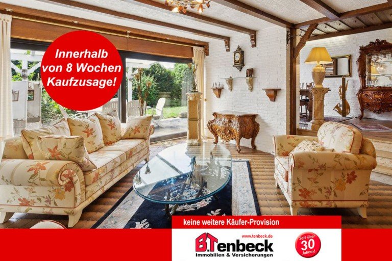 Wohnen - Essen Bocholt Reihenendhaus Einfamilienhaus mit Anbaum�glichkeit in ruhiger Lage von Bocholt, Blumenviertel!