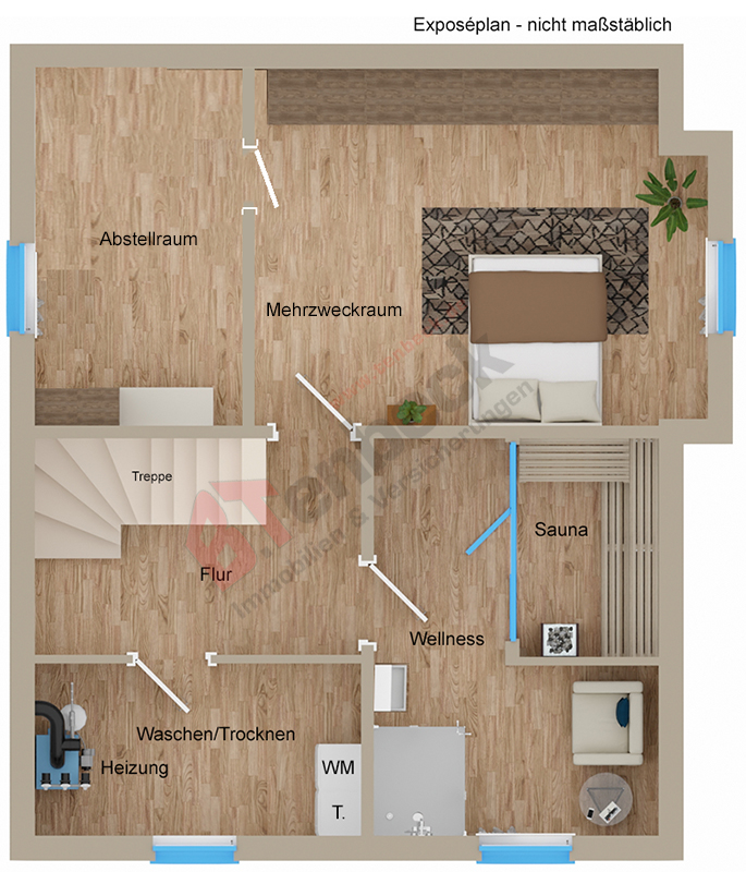 Grundriss - Keller Einfamilienhaus Borken