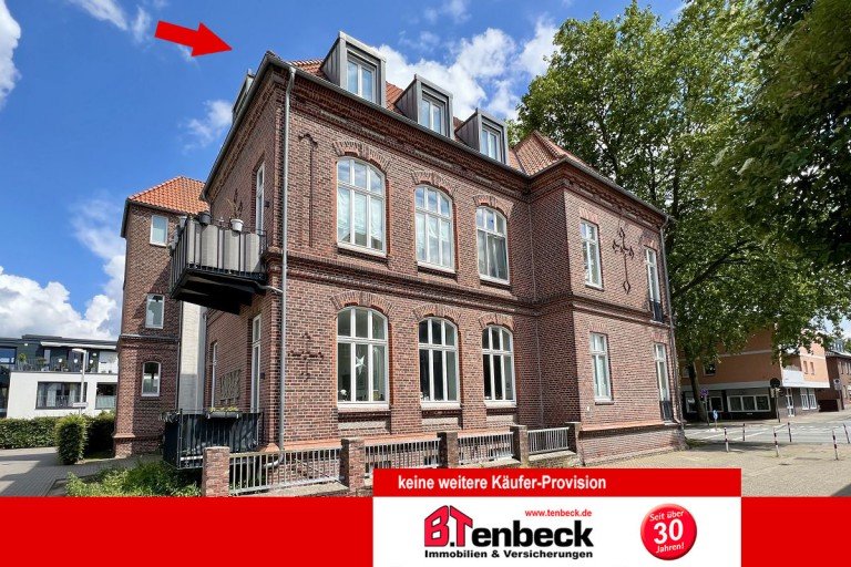 Ansicht des Hauses Bocholt Wohnung Moderne Wohnung mit historischem Charme in zentraler Lage von Bocholt!