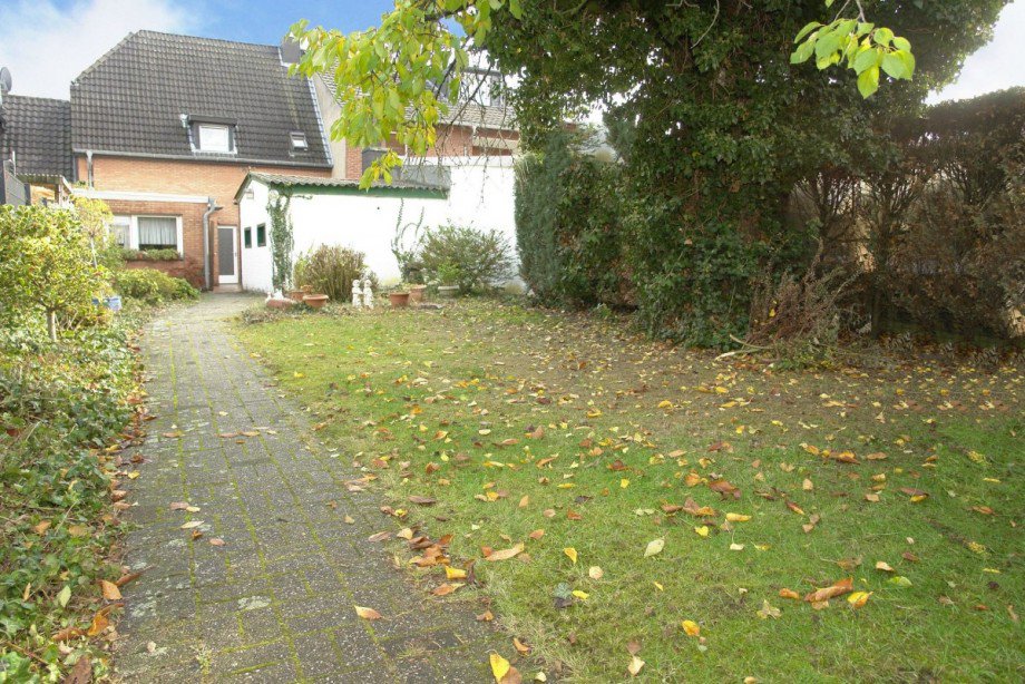 ... Ansicht - Garten Reihenmittelhaus Bocholt