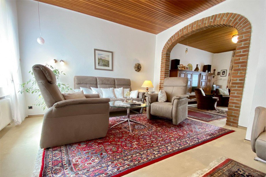 Wohnzimmer Doppelhaush�lfte Bocholt