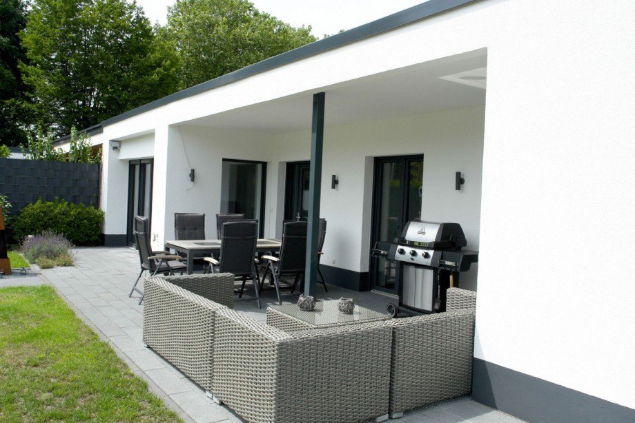 ... Terrasse - Garten Bungalow Bocholt