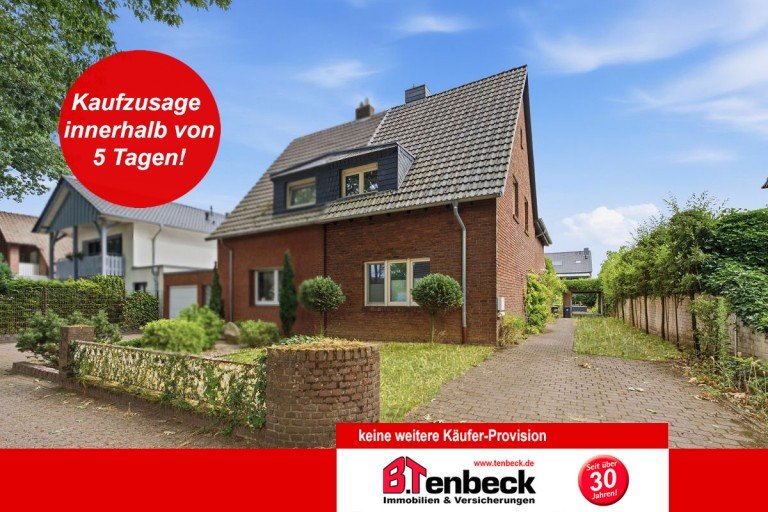 Ansicht des Hauses Bocholt Doppelhaush�lfte Doppelhaush�lfte mit Keller und Garage in Bocholt!