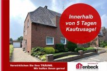 Ansicht des Hauses Doppelhaush�lfte mit Keller und Garage in ruhiger Lage von Bocholt, N�he Friedhof!