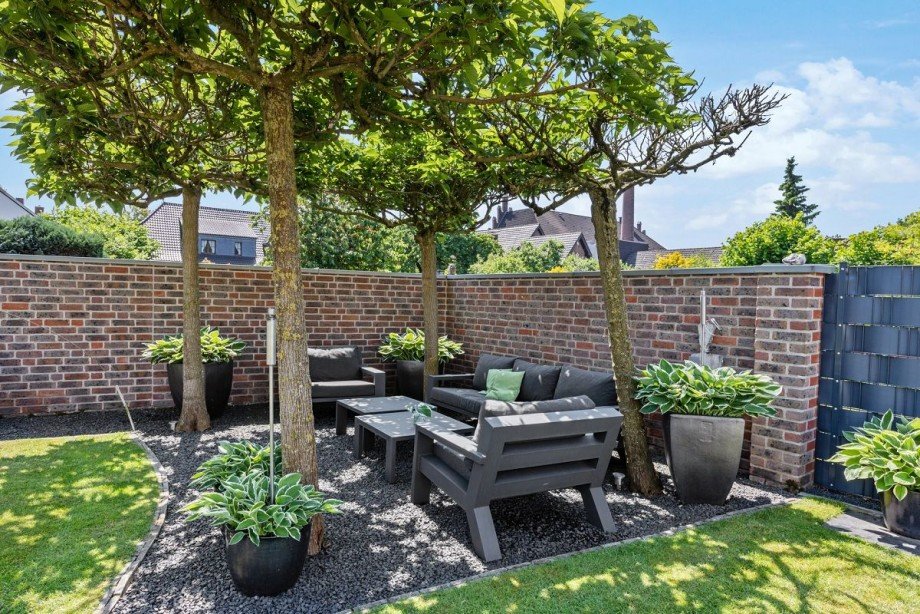 Terrasse Doppelhaush�lfte Hamminkeln-Ringenberg