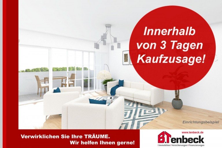 Einrichtungsbeispiel Wohnen Bocholt Wohnung Gro�z�gige Eigentumswohnung mit Garage in gesuchter Lage von Bocholt-Nord!