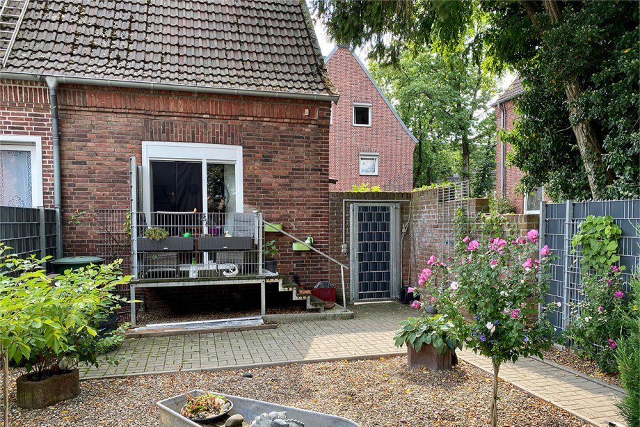 Terrasse Reihenendhaus Bocholt