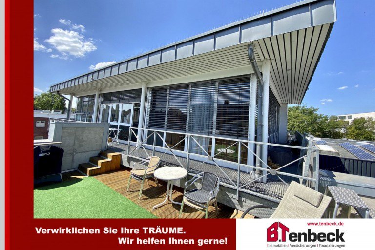 Ansicht Bocholt Wohnung Penthouse-Wohnung mit Dachterrasse im Zentrum von Bocholt!