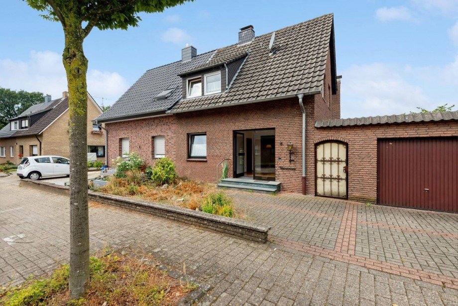 Ansicht des Hauses Doppelhaush�lfte Bocholt