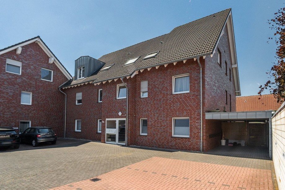 Ansicht des Hauses Wohnung Bocholt