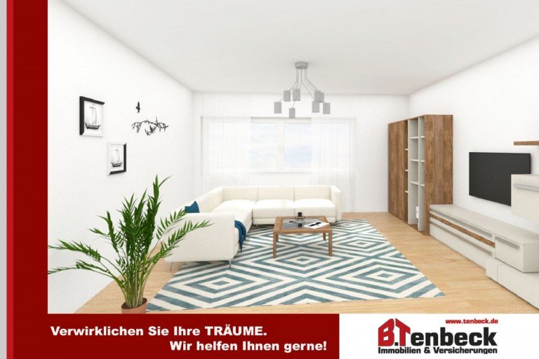 Wohnen Bocholt Wohnung Eigentumswohnung mit Balkon - �ber den D�chern von Bocholt, N�he City!