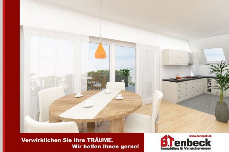 Beispiel - Essen-Kochen Bocholt Wohnung (5) Galerie-Wohnung! Wohnen �ber 2 Ebenen - Balkon - Aufzug - N�he Zentrum von Bocholt!
