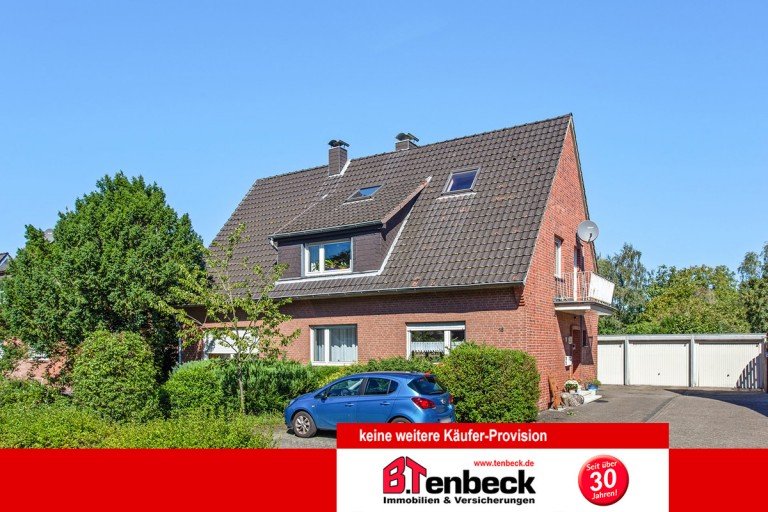 Ansicht des Hauses Rhede Zweifamilienhaus Zweifamilienhaus mit gro�em Grundst�ck in ruhiger Lage von Rhede!