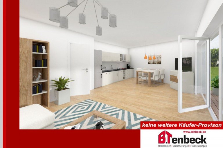 Einrichtungsbeispiel - Wohnen-Essen Bocholt Wohnung (2) Idealer Grundriss! Moderne 3-Zimmer-Wohnung im Erdgeschoss mit Terrasse in Citylage von Bocholt!